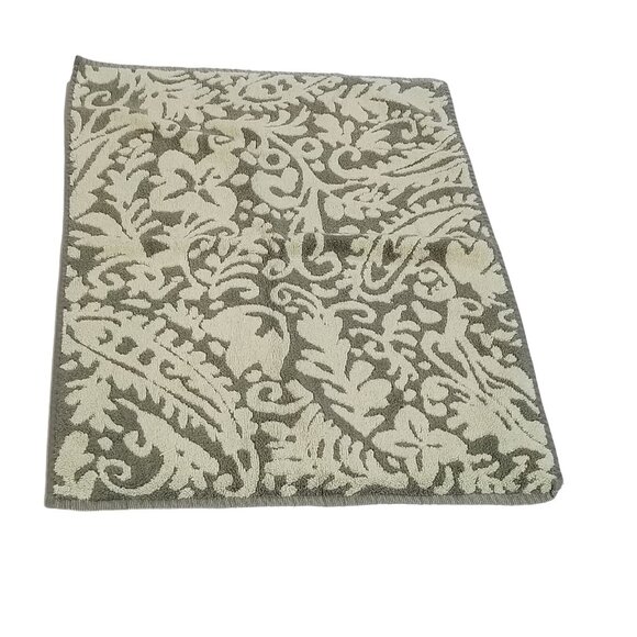 World Market Other - Vintage World Market Hand Towel 17" x 25" Sculpted 70s Avocado Green MCM